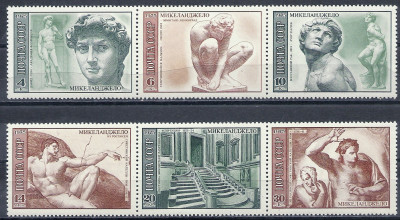 1975 ZSSR Mi 4124 - 4129**