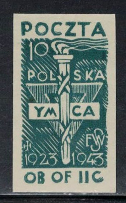 Polska - Poczta Obozowa 1943 Fi 34 *