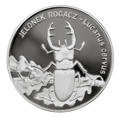 Moneta srebrna 20 zł Jelonek Rogacz 1997r