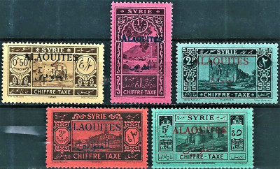 SYRIA -TERYTORIUM ALAWIT&Oacute;W 1925.