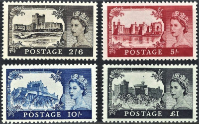 WIELKA BRYTANIA 1967 MNH**-kompletna seria!