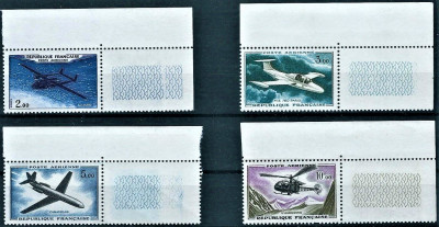 FRANCJA 1960 MNH**-kompletna seria z pustopolami!