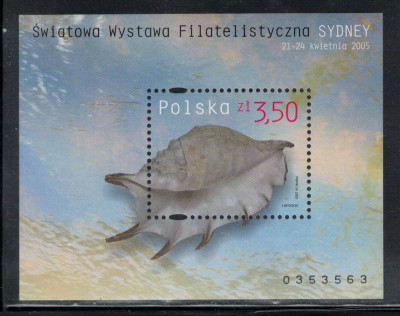 Polska 2005 Fi Blok 192B **