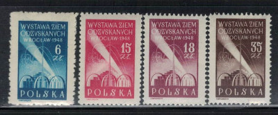 Polska 1948 Fi 462-65 **