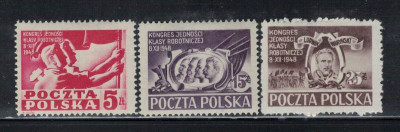 Polska 1948 Fi 479-81 **