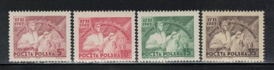 Polska 1949 Fi 501-04 **