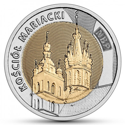 2020 r 5 zł Kości&oacute;ł Mariacki