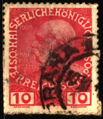 Poczta austriacka Mi 144 PRAHA (CZ)