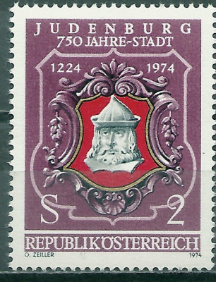 1974 r. Austria  Mi 1489**