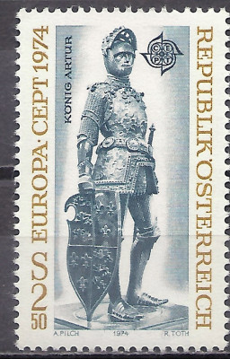 1974 r. Austria  Mi 1492**