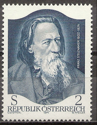 1974 r. Austria  Mi 1503**