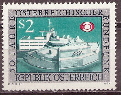 1974 r. Austria  Mi 1508**