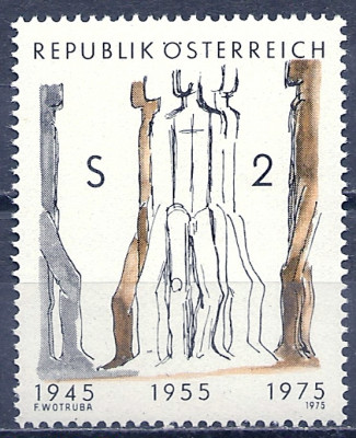1975 r. Austria  Mi 1528**