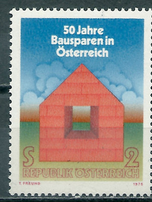 1975 r. Austria  Mi 1542**
