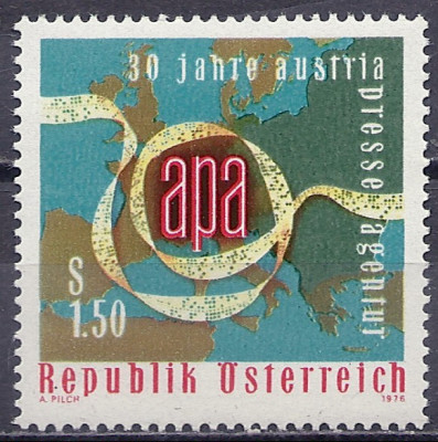 1976 r. Austria  Mi 1578**