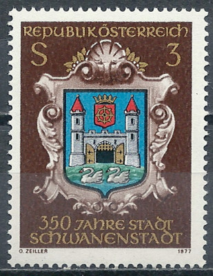 1977 r. Austria  Mi 1596**