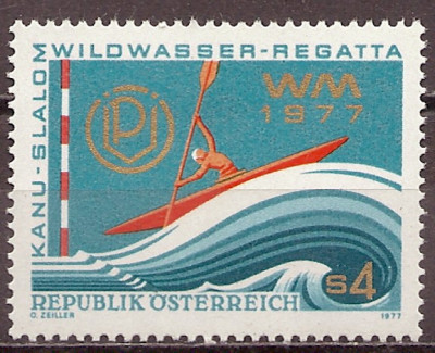 1977 r. Austria  Mi 1599**