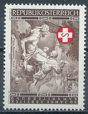 1977 r. Austria  Mi 1600**