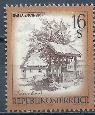1977 r. Austria  Mi 1602**