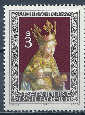 1977 r. Austria  Mi 1607**
