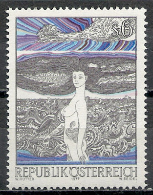 1977 r. Austria  Mi 1609**