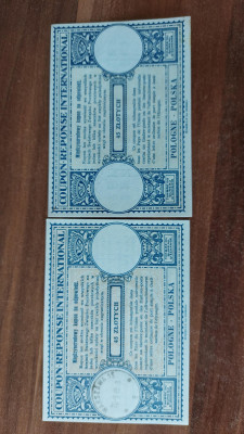 Miedzynarodowy kupon na odpowiedz uzyty w łodzi i czysty