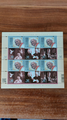 100 ROCZNICA URODZIN JP II ARKUSZ 5094