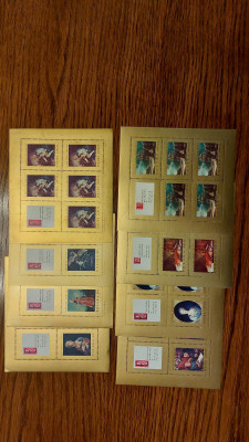 ARKUSZE 1661-1668  MALARSTWO EUROPEJSKIE 1967 ROK