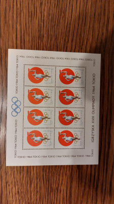 ARKUSZ WYDANIE OKOLICZNOSCIOWE PZF -PKOL IGRZYSKA TOKIO 1964