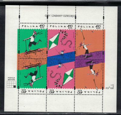 Polska 2002 Fi Ark 3825-27 **