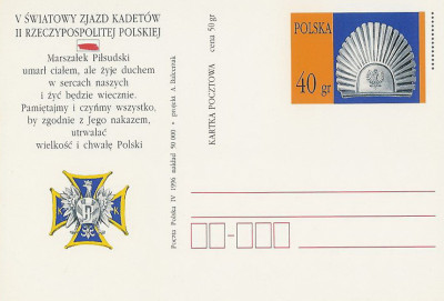 Cp. 1117 - Światowy Zjazd Kadet&oacute;w