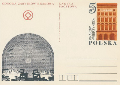 Cp 854 - Odnowa zabytk&oacute;w Krakowa
