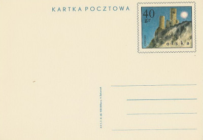 Cp 381 - Chęciny ruiny zamku