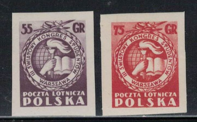 Polska 1953 Fi 676-77 **