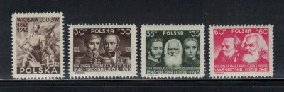 Polska 1948 Fi 450-53 **