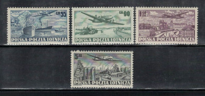 Polska 1952 Fi 590-93B **