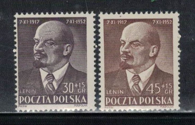 Polska 1952 Fi 643-44 **