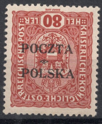 1919 Wydanie Krakowskie No Fi 43 ** Schmutz