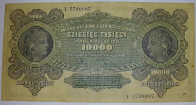 10000 MAREK POLSKICH 1922 ROK SERIA I
