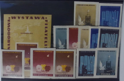 Fi 778-783A,B, blok16  1955