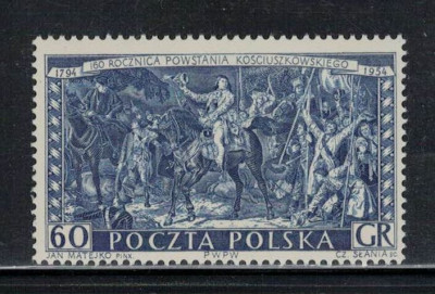 Polska 1954 Fi 741-P1 **