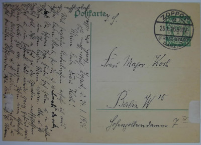 Wolne Miasto Gdańsk Cp 34II - 1926