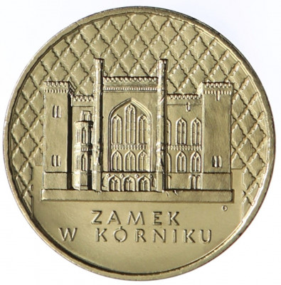 2 zł Zamek w K&oacute;rniku - 1998 rok