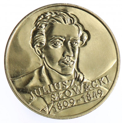 2 zł Juliusz Słowacki - 1999 rok