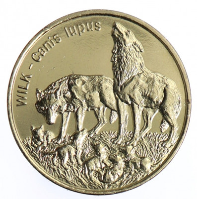 2 zł Wilk - 1999 rok