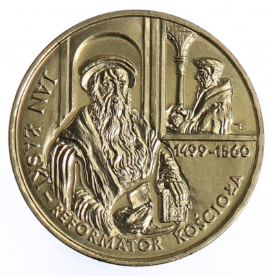 2 zł Jan Łaski - 1999 rok