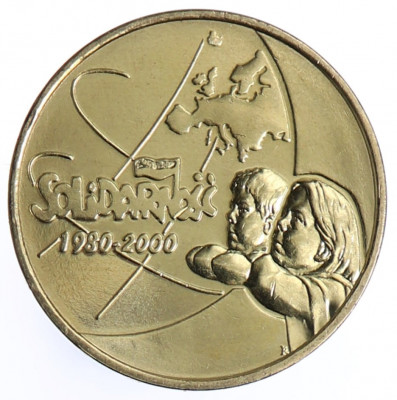2 zł 20 Lat Solidarności - 2000 rok