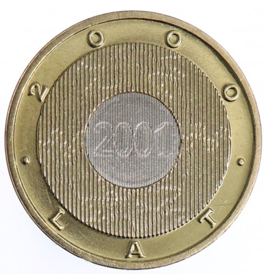2 zł Rok 2000 - 2000 rok