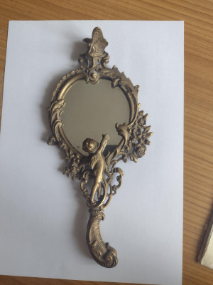 Lusterko do ręki - XVIII w.