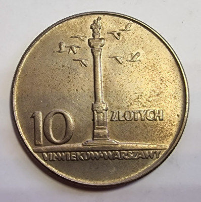 10 zł Kolumna Zygmunta - 1965